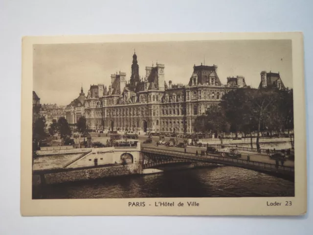 Paris - L'Hôtel de Ville - Rathaus / AK