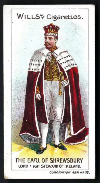 Wills - Coronation Series (Wide) - #53 The Earl Of Shrewsbury