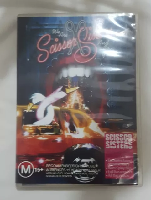 Scissor Sisters Dvd We Are Scissor Sisters Dvd And So Are You All Region Pal
