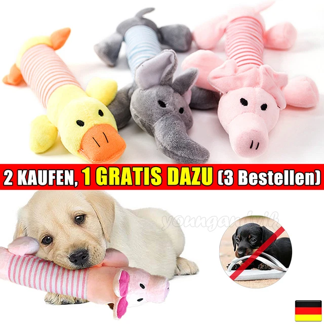 Plüsch Unzerstörbares Haustier Kauspielzeug  Hundespielzeug Backenzahnreinigung