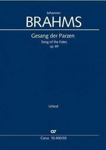 Gesang der Parzen (Klavierauszug)|Johannes Brahms|Broschiertes Buch|Deutsch