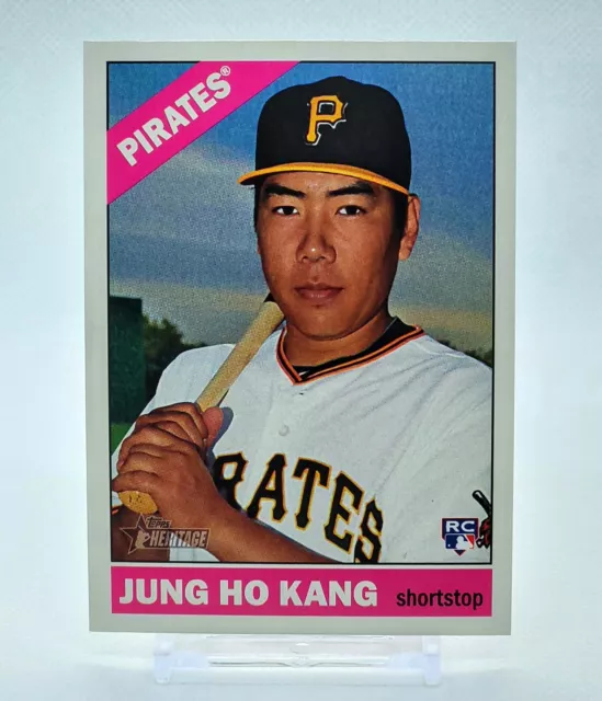 2015 Topps Heritage High Number SP Rookie Jung Ho Kang #714 RC