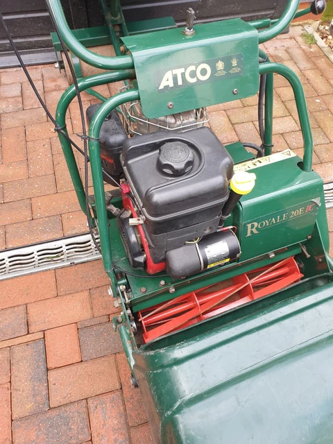 ATCO ROYALE 20E I/C cylinder ride on lawn mower £875.00 - PicClick UK