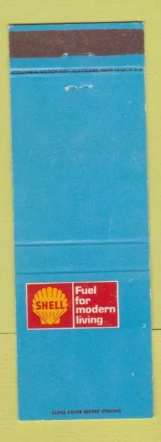 Matchbook Cover - Shell oil gas Lakewood Fuel Tacoma WA