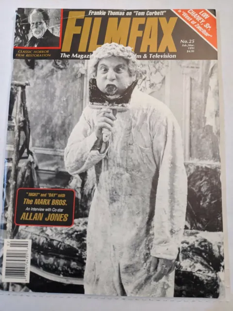 Filmfax Magazine 1991 Unusual Film & Television #25 The MARX Brothers