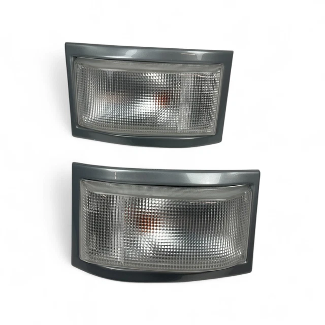 Pair Of Front Amber Indicator Lights For HYMER A Class Motorhome B544 B534 B584
