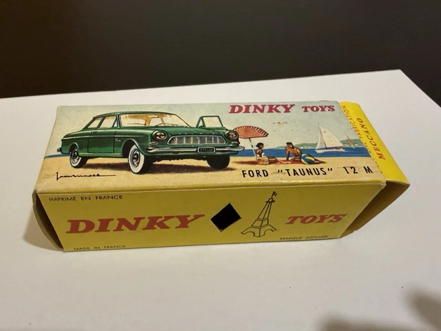 Dinky Toys 538 - Ford Taunus 12M, Couleur Verte, échelle 1:43, édition Atlas, Neuve
