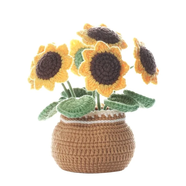 PATIKIL Fiori Uncinetto, 50Pz Fiori Applicare Lavori Cucito Fatti a
