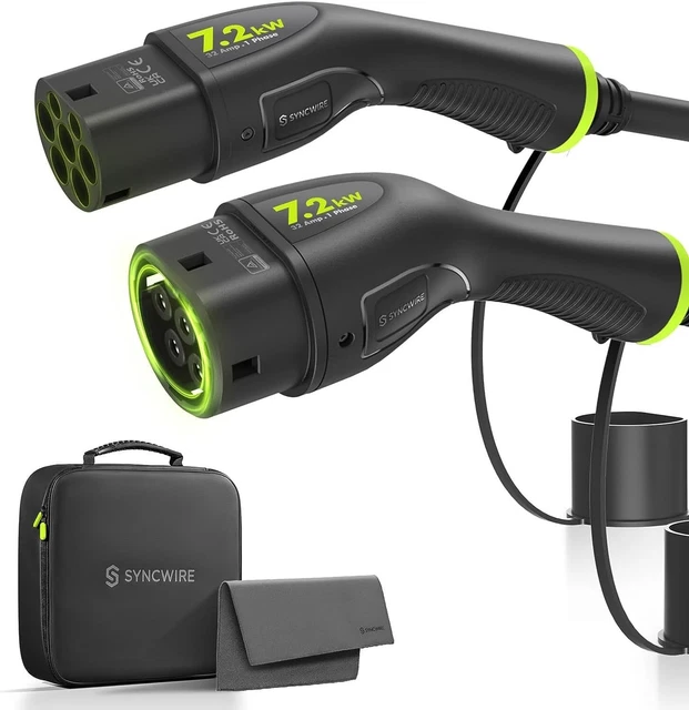 SYNCWIRE Cavo di ricarica tipo 2 7,2kW 5m 32A 1 fase