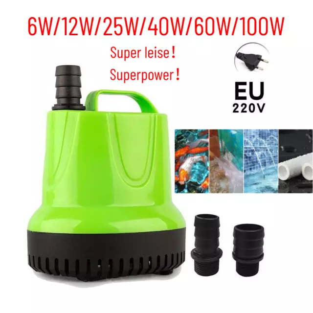 Grün Tauchpumpe Superpower Schmutzwasserpumpe Kellerpumpe Gartenpumpe 220V 2024