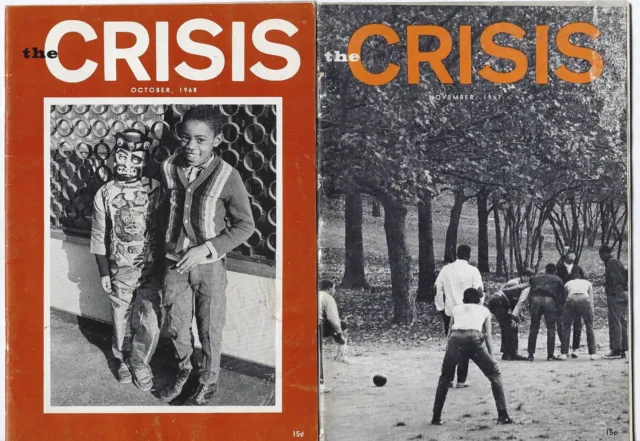 1960s The Crisis~5 Vintage Issues~NAACP~African American History~Civil Rights +
