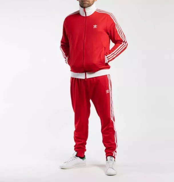 adidas Originals Adicolor Classics Beckenbauer Red Tracksuit Set