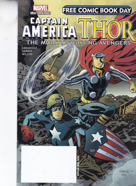 Marvel Comics Captain America Thor Mighty Fighting Avengers Fcbd #1 May 2011