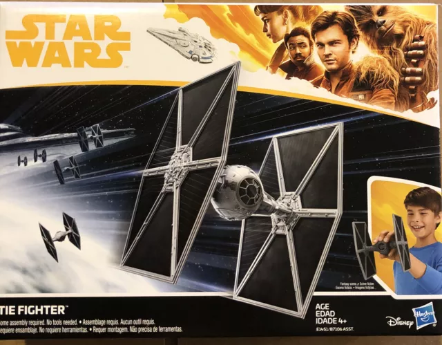 Star Wars Imperial TIE Fighter StarFighter by Disney Hasbro NEW SEALED!