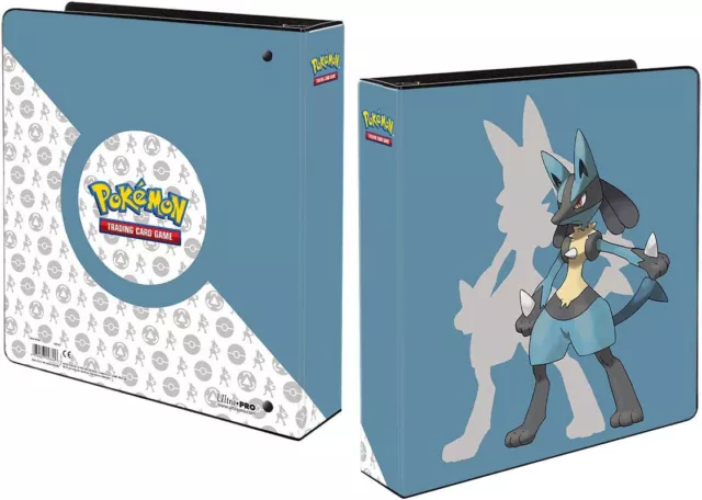 Pokémon classeur Lucario + 40 feuilles Ultra Pro pour 720 cartes 15861