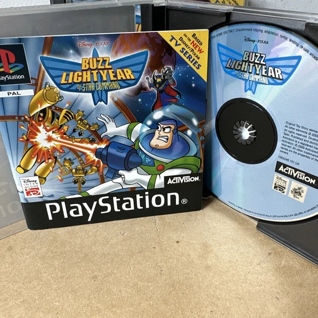 BUZZ LIGHTYEAR OF Star Command PS1 Game Complete CIB £12.99 - PicClick UK