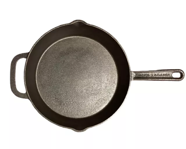 Emeril Lagasse 12" Heavy Duty Cast Iron Fry Pan Skillet Nice One