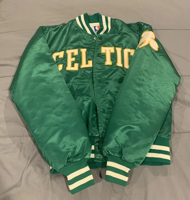 Vintage 1980s Boston Celtics Bomber Jacket. Vintage 1980s Boston Celtics Bomber Jacket.