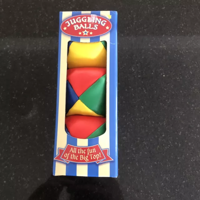 New! Tobar Juggling Ball Set - 05041 Juggle Balls Clown Circus Pro Party Tricks