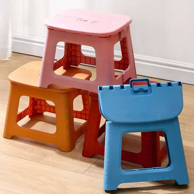 Thickened Foldable Stool Lightweight Footstool Folding Chair  Kids