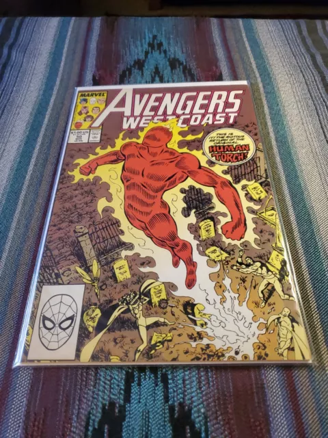 Avengers West Coast #50 (1989) Marvel 9.0 VF/NM Comic Book