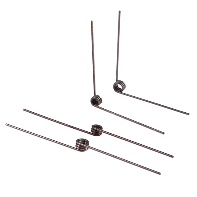 5Pcs 1.2mm Torsion Spring 304 Stainless Steel Spring Torsion Spring 90 180Deg YF