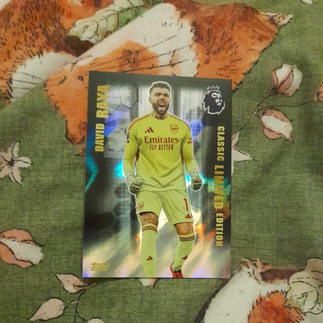 TOPPS PREMIER LEAGUE 2026 David Raya Classic Limited Edition Card #LE1 ...