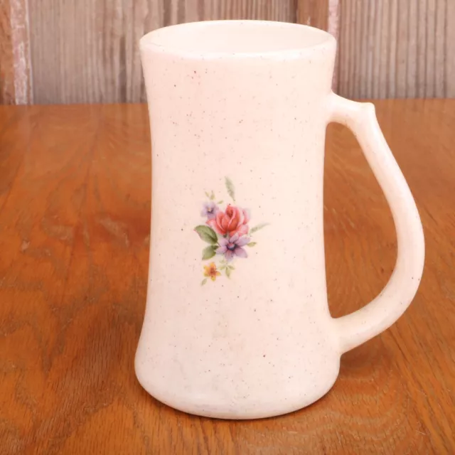 Flower Speckle Stoneware Tankard Mug Stein