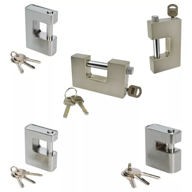 Shutter Padlock 60mm-100mm HEAVY DUTY High Security Shipping Container Lock