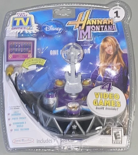 HANNAH MONTANA DISNEY Plug and Play TV Game NEW/SEALED Rare 2007 ...