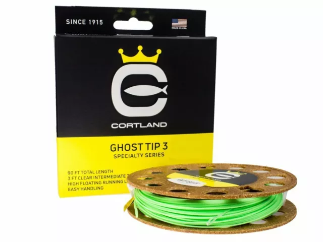 CORTLAND GHOST TIP 9 Tropic Plus Series Fly Line - All Sizes - NOW ON SALE  $59.99 - PicClick