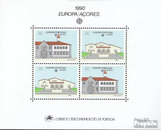 Azores (Portugal) block11 (complete issue) unmounted mint / never hinged 1990 Po