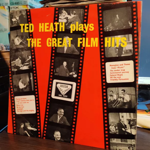 Ted Heath And His Music – The Great Film Hits Lp Decca – SKL 4055 Uk Issue VG+