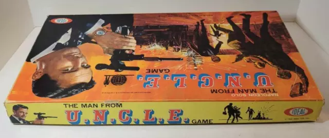 Vintage The Man from UNCLE Board Game Ideal 1965 U.N.C.L.E. 3