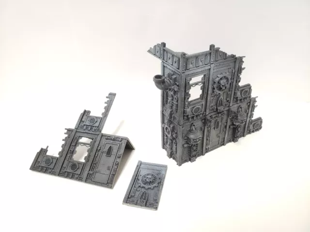 Warhammer 40k Sector Imperialis Manufactorum Ruine Ruin Gelände Terrain