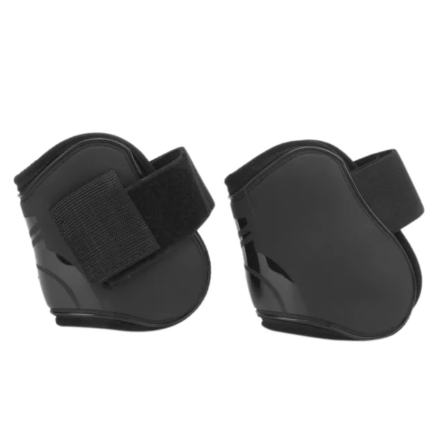 (black Large Pair Of Hind Legs)Brace Guard Boots Lightweight Front Hind Horse