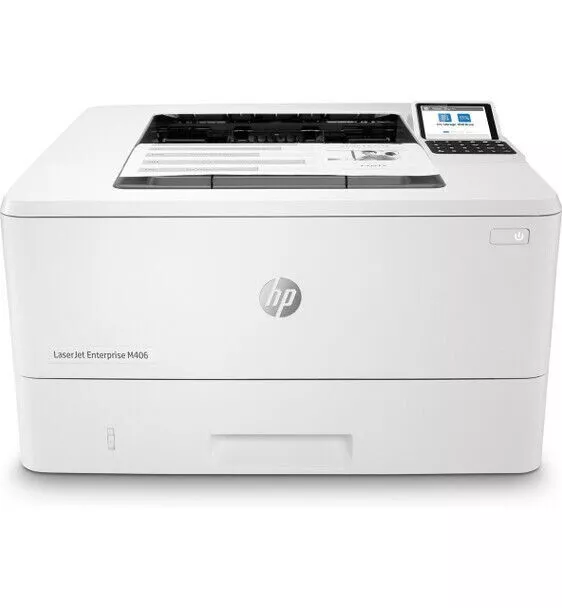 HP LaserJet Enterprise M406dn 40ppm A4 Mono Laser Printer.