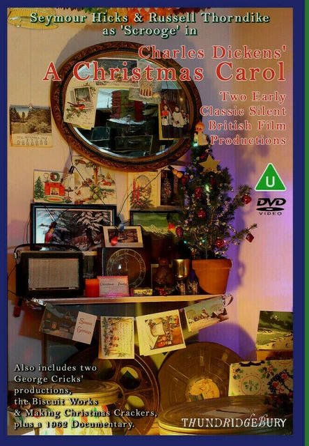 Scrooge 'A Christmas Carol' Charles Dickens DVD Two Early Classic British Films