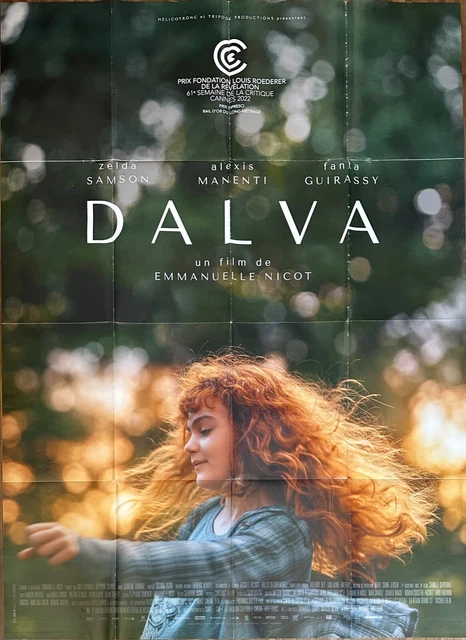 Affiche Cinéma DALVA 120x160cm Poster / Emmanuelle Nicot / Zelda Samson