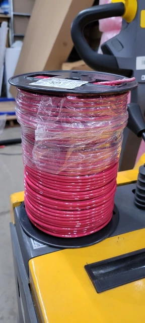 NEW! 500ft WIRE SPOOL THHN/THWN-2  #10AWG Stranded Copper Wire Red