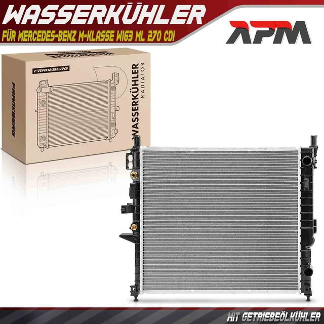 WASSERKÜHLER KÜHLER MOTORKÜHLER MERCEDES ML M-KLASSE W163 ML55 AMG A1635002304