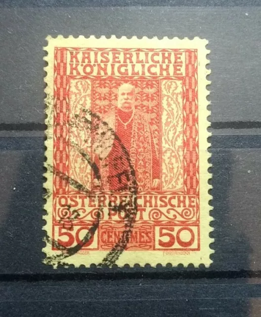 Österreich Österreichische Post auf Kreta Mi.Nr. 21 gestempelt aus Jahrgang 1908
