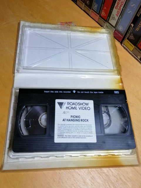 PICNIC AT HANGING ROCK - Roadshow Home Video Vhs Release - OZPLOITATION ...