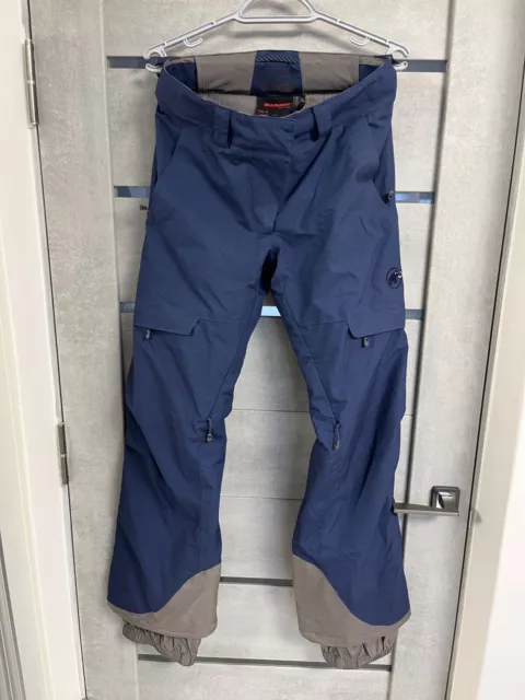 Mammut Men's Gore-Tex Ski Pants Black Size S