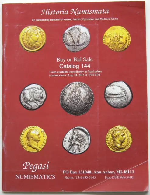 Pegasi Numismatics/Buy or Bid Sale Catalog 144