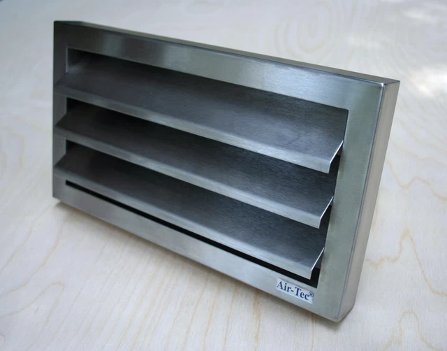 Außengitter Für Flachkanal DN 150 – 220 X 90 Mm, Kunststoff (PVC), Weiß, Abnehmbar