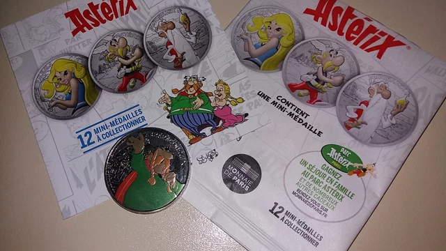 ASTÉRIX - PIÈCE - Médaille - Monnaie de Paris - Abraracourcix - TBE EUR ...