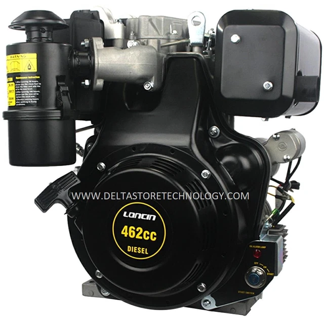 Motore Benzina Loncin G210 FL 7 HP - 4 Tempi, Albero Conico 23mm, Per Attrezzi E Macchinari - Foto 11