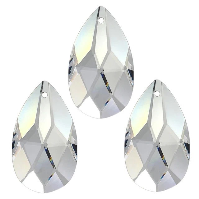 9 Cristaux Venezia 50mm 30% Plomb Pour Lustre - Cristal Brillant, Neuf