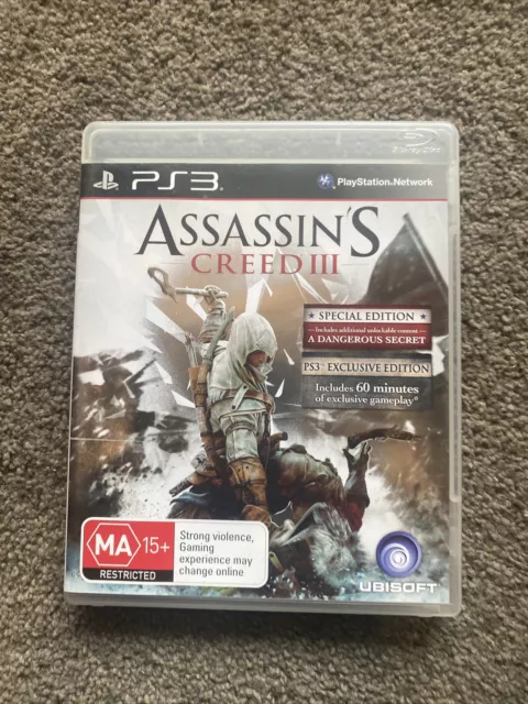 Assassins creed 3 best sale ps3